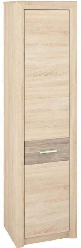 Skriňa Castel 03l Sonoma/hľuzovka