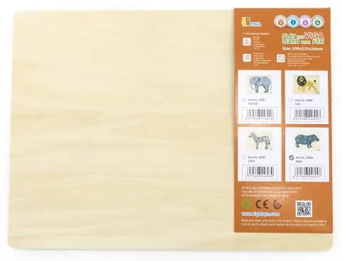Puzzle na podložke s rúčkami 44604 hroch