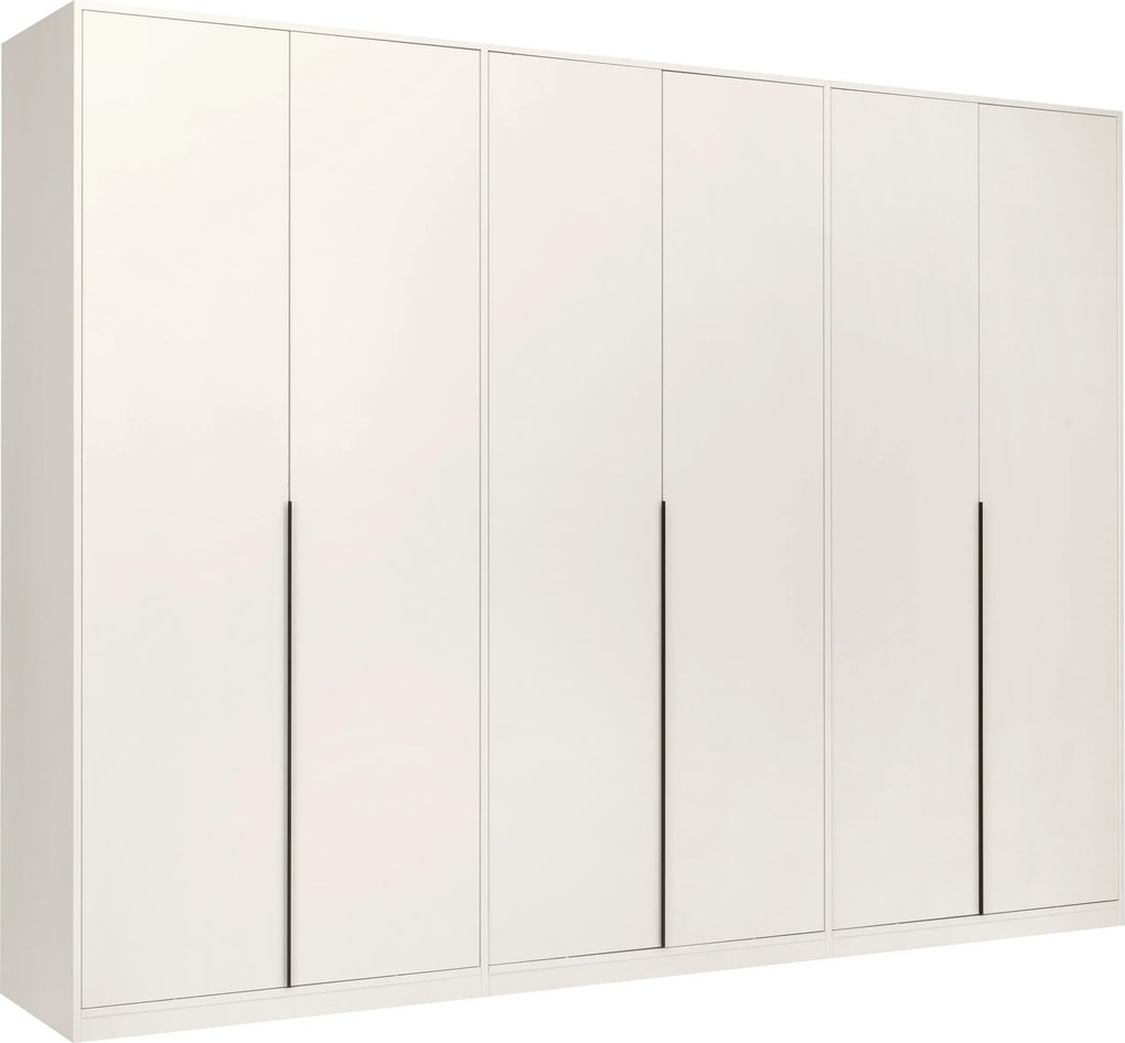 XXXLutz SKRIŇA S OTOČNÝMI DVERAMI, kašmírová, 276/211/53 cm P & B - Skrine - 000885001609