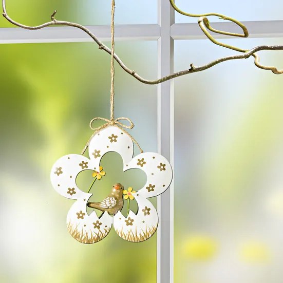 Magnet 3Pagen Kvetinová dekorácia na zavesenie Sliepočka vtáčik