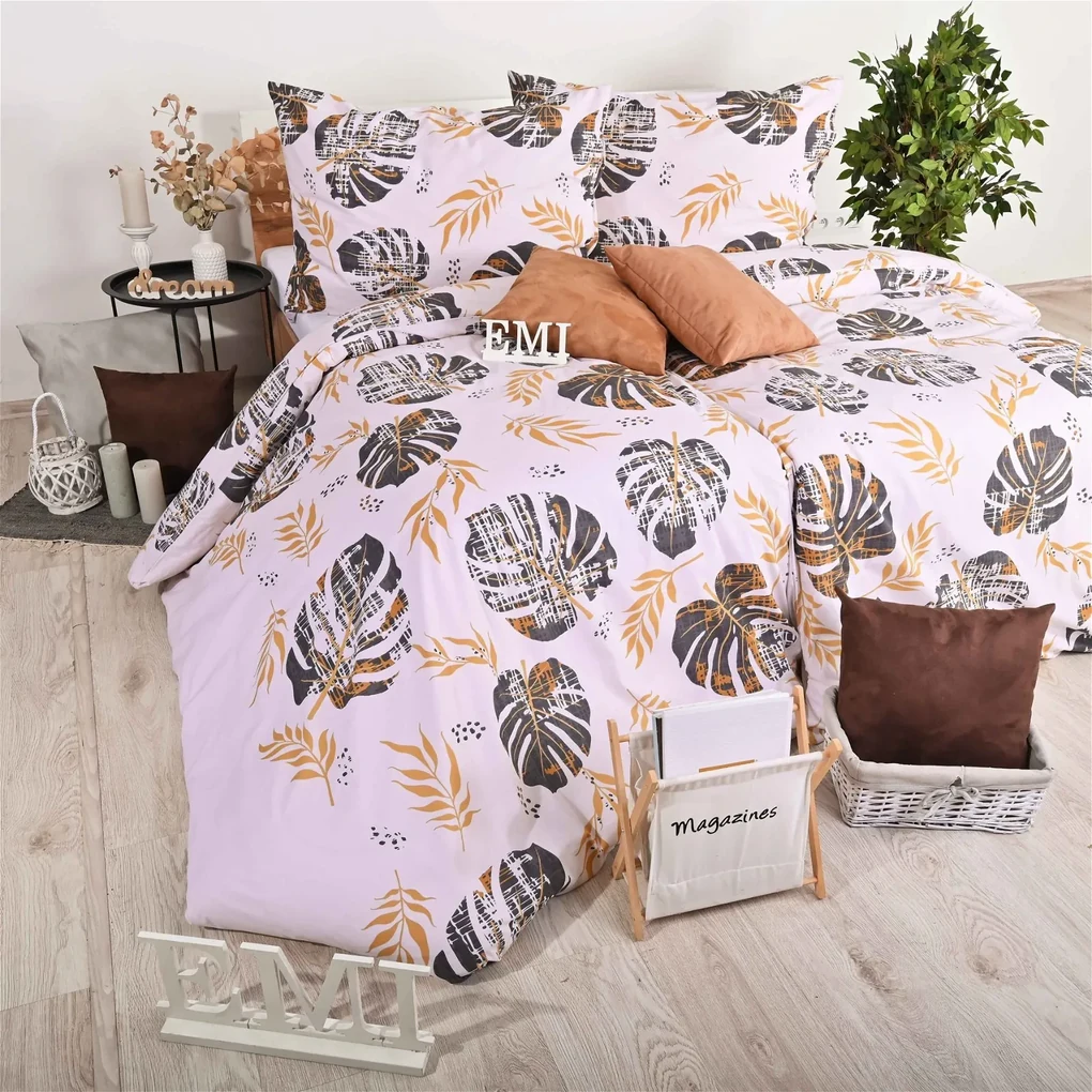 Obliečky bavlnené Phoenix EMI: Predĺžený set jednolôžko obsahuje 1x 140x220 + 1x 70x90