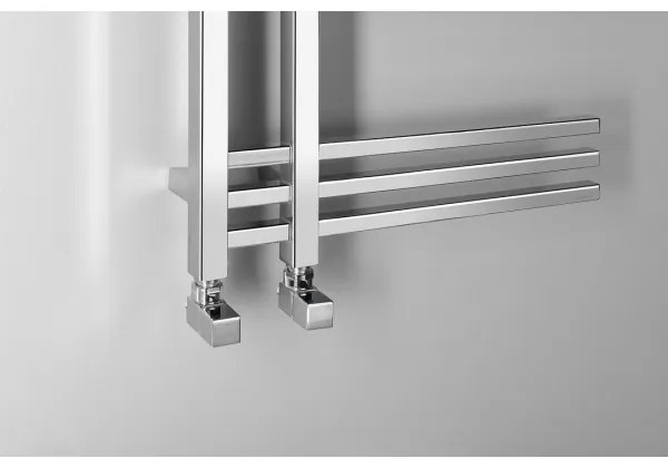 Sapho - Kúpeľňový radiátor MAGDALENA 408W/230V 50x120 cm lesklý chróm