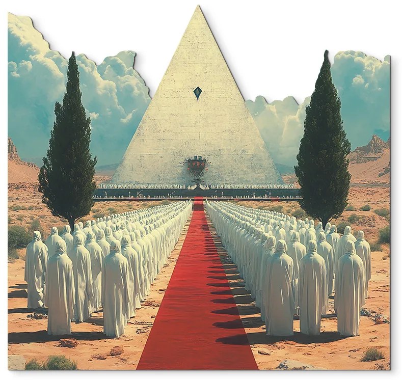 drevko | Obraz Ticho pred pyramídou 60 x 575 cm