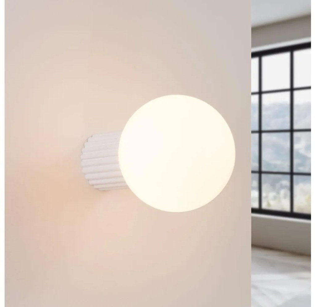 Sollux SL.1707 - Kúpeľňové nástenné svietidlo HALO 1xG9/8W/230V IP44 biela