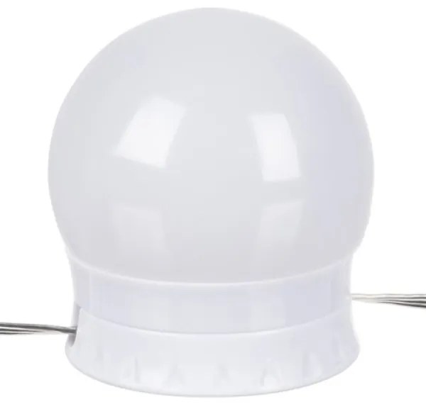 Izoxis 18910 LED svetlá na zrkadlo k toaletnému stolíku 10 ks