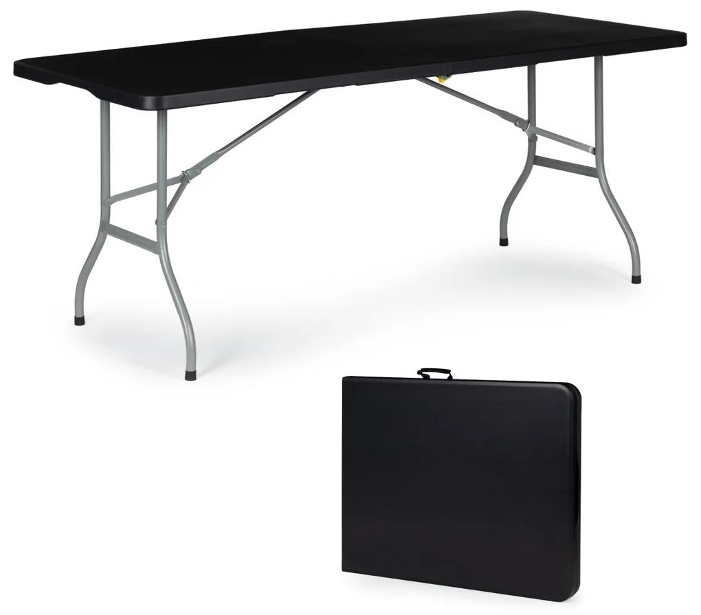 Skládací cateringový stůl Impro 180 cm černý