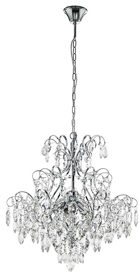 Eglo 39523 - Luster na reťazi FENOULLET 5xE14/25W/230V