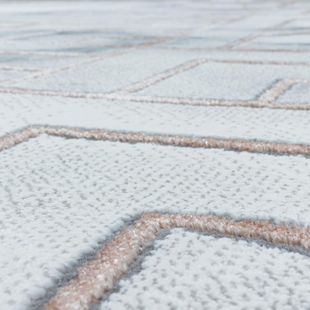 Ayyildiz Kusový koberec NAXOS 3813, Bronzová Rozmer koberca: 140 x 200 cm