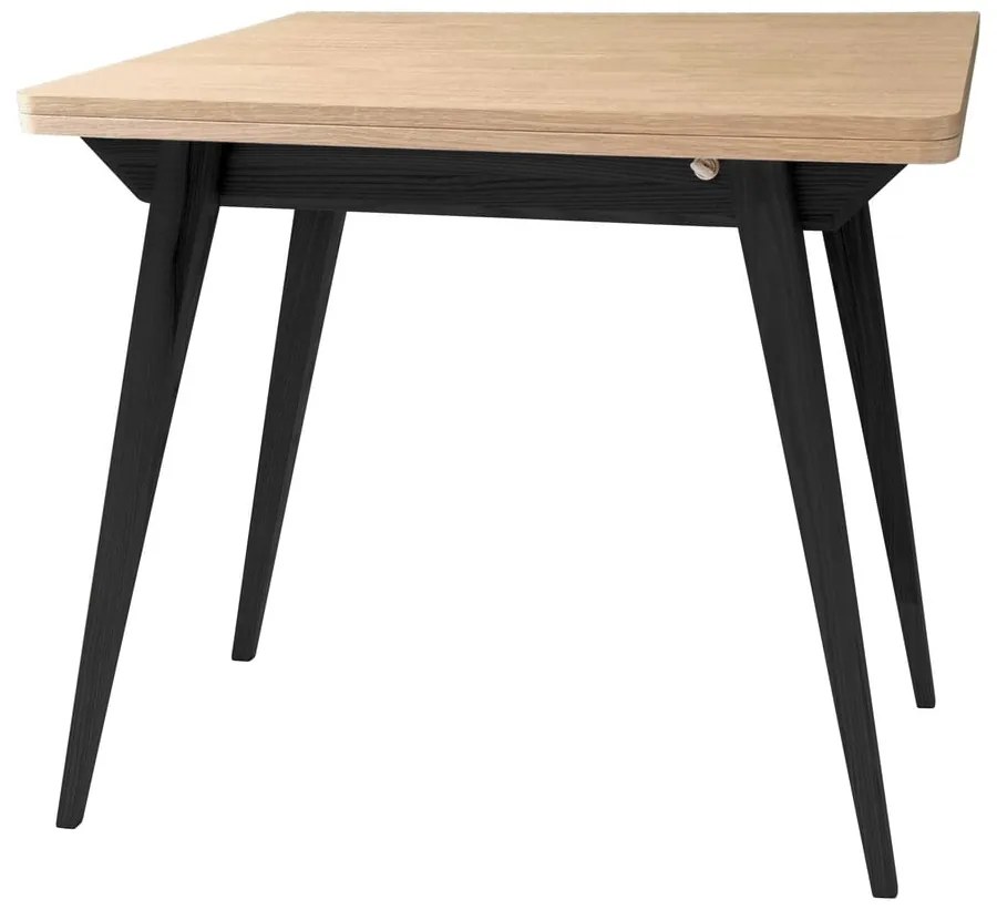 Rozkladací jedálenský stôl s doskou v dekore jaseňového dreva 65x90 cm Envelope – Ragaba