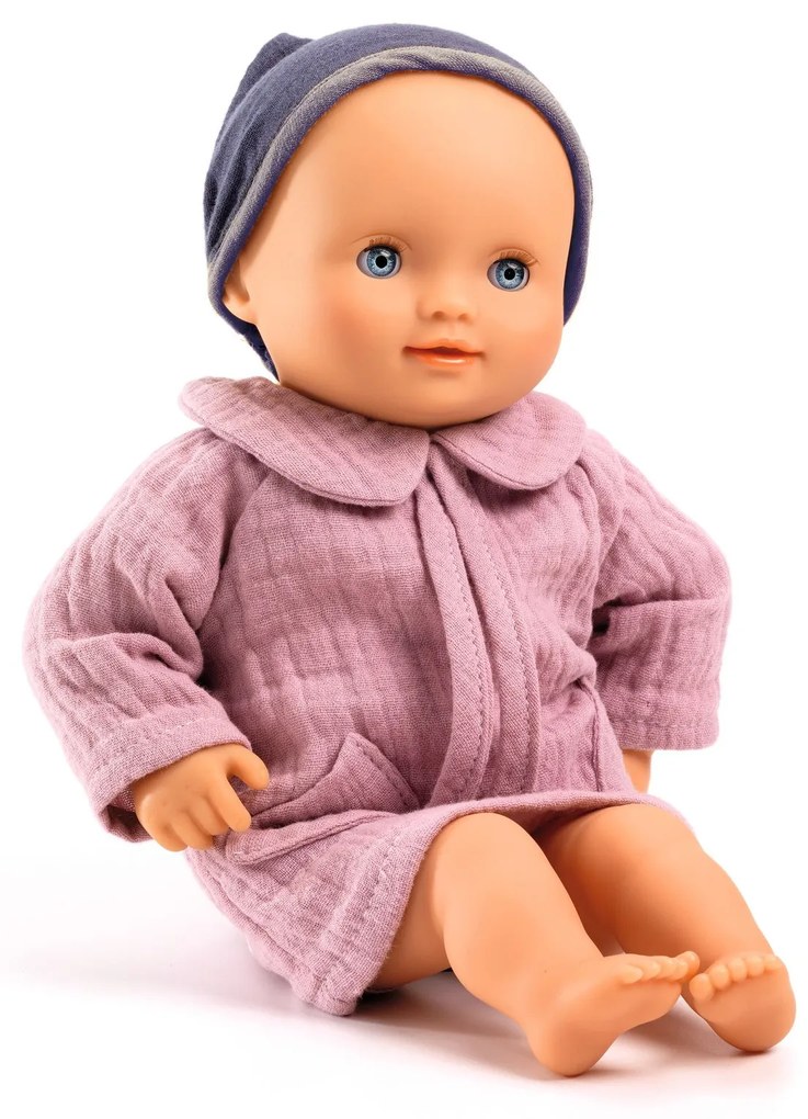 Balíček Baby Pomea s bábikou Dahlia Purple - výbavička na zimnú prechádzku