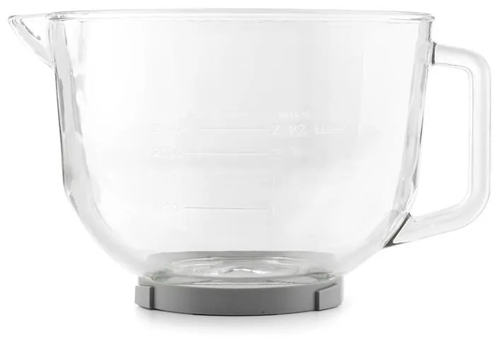 Klarstein Bella Glass Bowl, sklenená miska, príslušenstvo k Bella 2G kuchynským robotom
