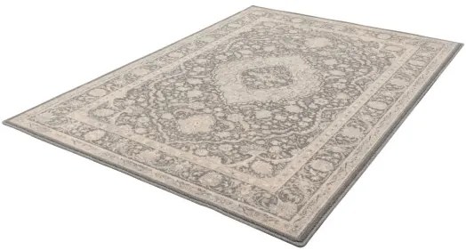 Koberec Agnella Isfahan M Nazad grafitový