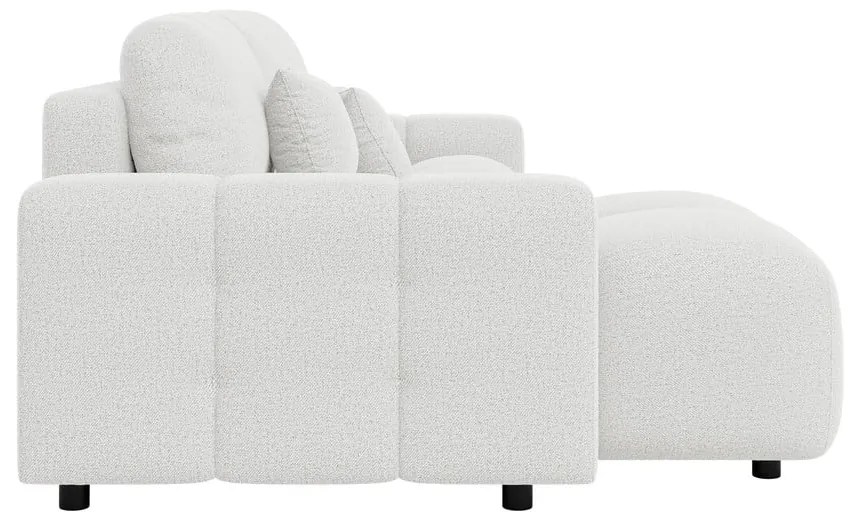 Biela rozkladacia rohová pohovka (variabilná) Luki – Ropez