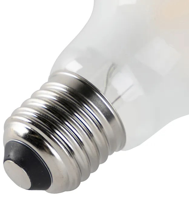 Sada 5 LED žiaroviek E27 Filament A60 matné sklo 4W 450lm 2700K