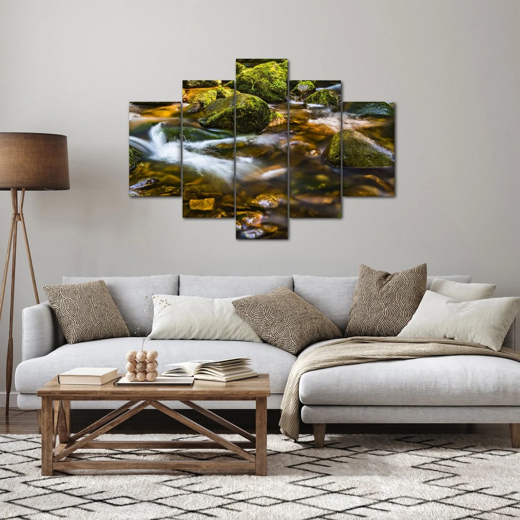 Obraz potôčiku (150x105 cm)