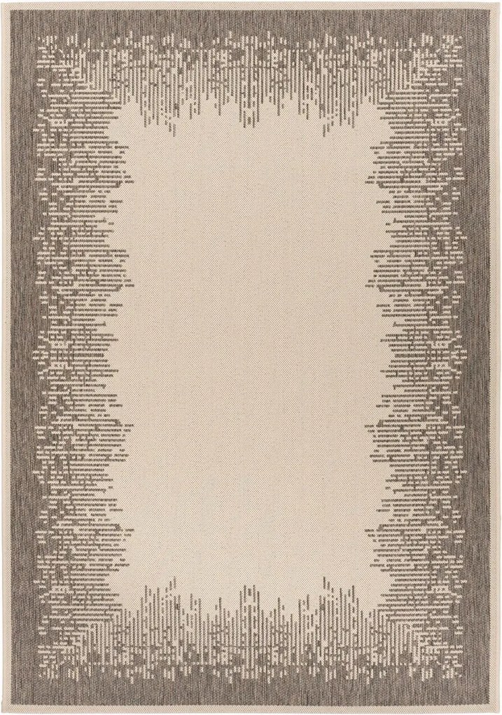 XXXLutz PLOCHO TKANÝ KOBEREC, 80/150 cm hnedá, krémová - Online Only bytové doplnky - 005937072301