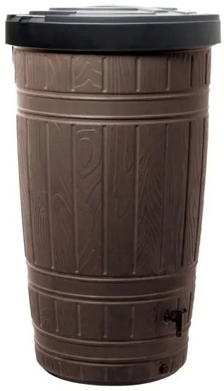 Sud na dažďovú vodu WOODMAN tmavohnedý 265 l