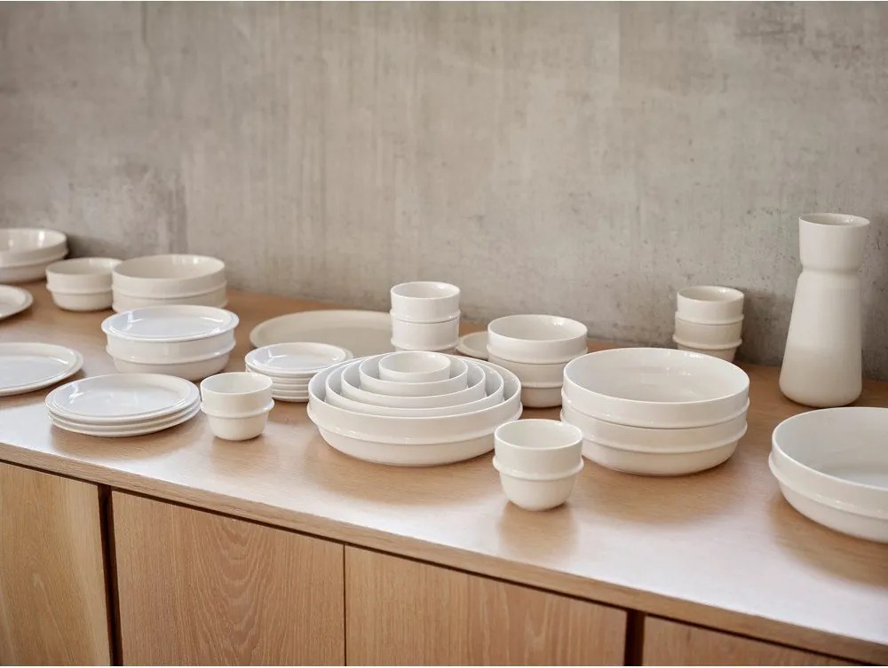 Krémovobiely porcelánový tanier ø 24 cm Eau – Zone