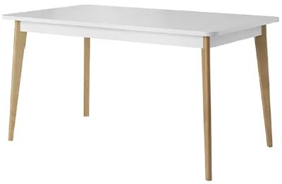 Jedálenský stôl FJORD PST140 Farba: Biela