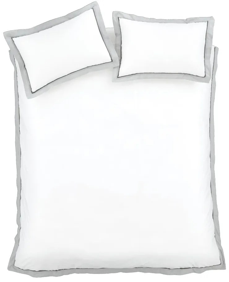 Biele bavlnené obliečky na dvojlôžko 200x200 cm Mayfair – Bianca