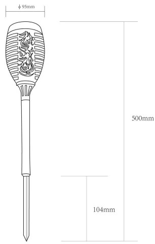 Globo 33535-2 - SADA 2x LED Solárna lampa LED/0,1W/3V IP44