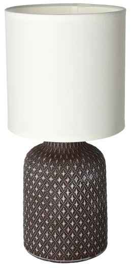 Stolná lampa INER 1xE14/40W/230V hnedá