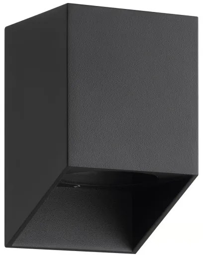 Nordlux - Vonkajšie nástenné svietidlo NIKO 1xGU10/25W/230V IP54 čierna