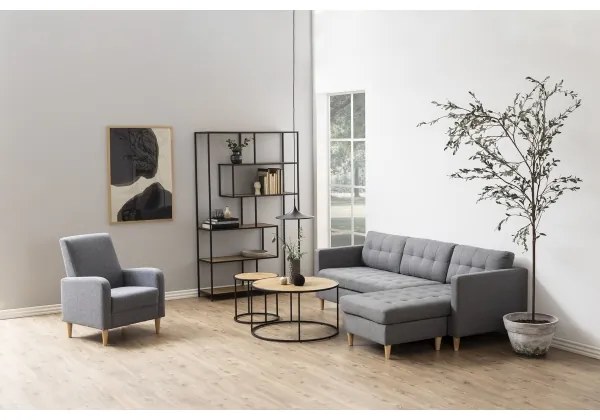 Konferenčný stolík SARON dub/čierna