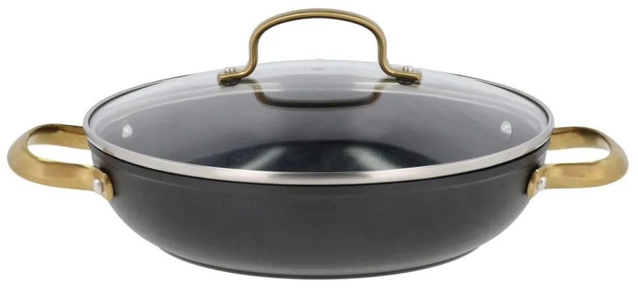 Hliníkový hrniec s nepriľnavým povrchom s pokrievkou na indukciu 2,6 l – Holm