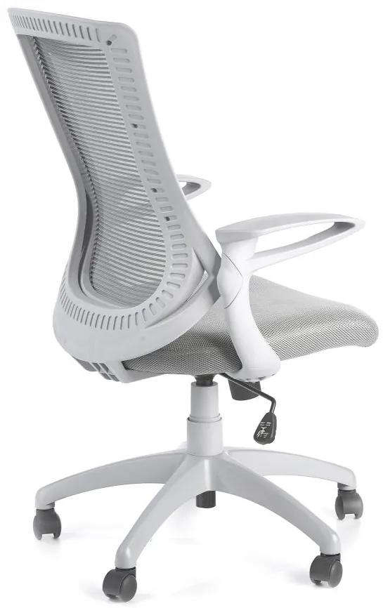 Kancelárska stolička IGOR – sieťovina, sivá