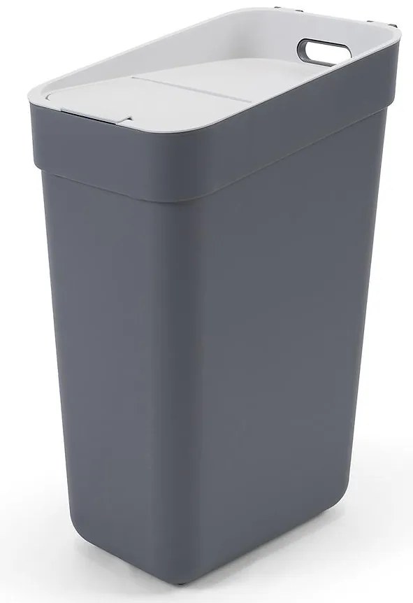 Kôš na segregáciu smetí 30l 252020 tmavošedý/ svetlý