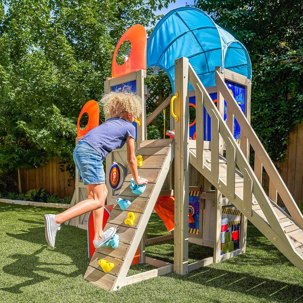 Detské ihrisko na záhradu NERF BATTLE FORT 4,45x1,84 m