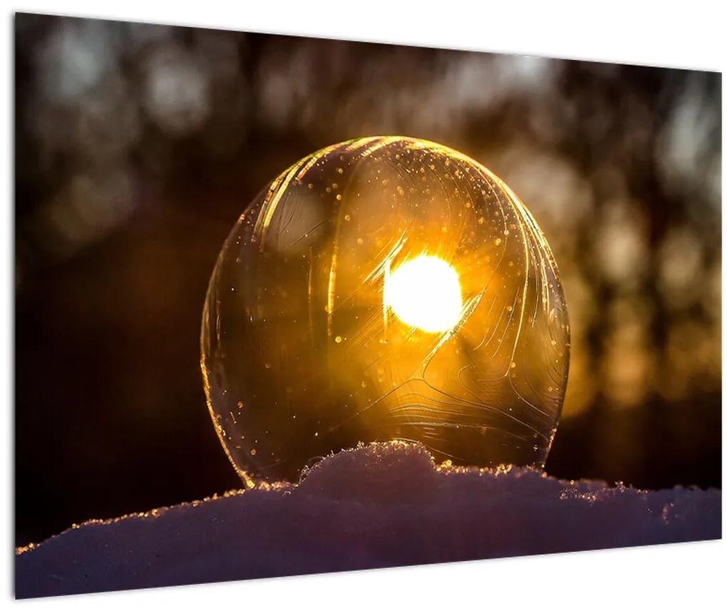 Obraz - Priehľadná bublina (90x60 cm)