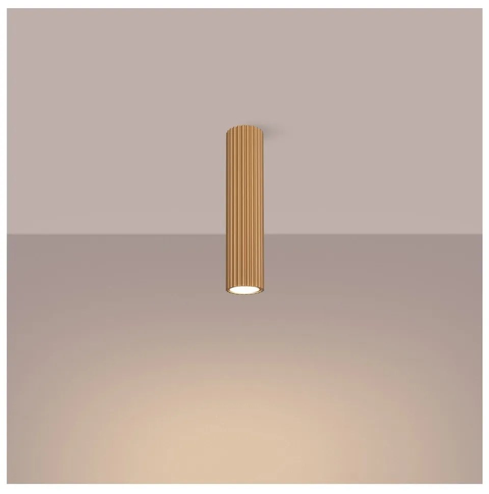 Bodové svietidlo v zlatej farbe Gleam – Sollux