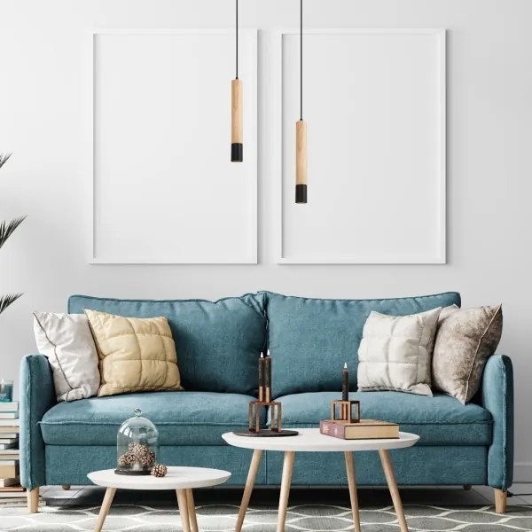 Rabalux 72131 - Luster na lanku BRAULIA 1xGU10/50W/230V buk