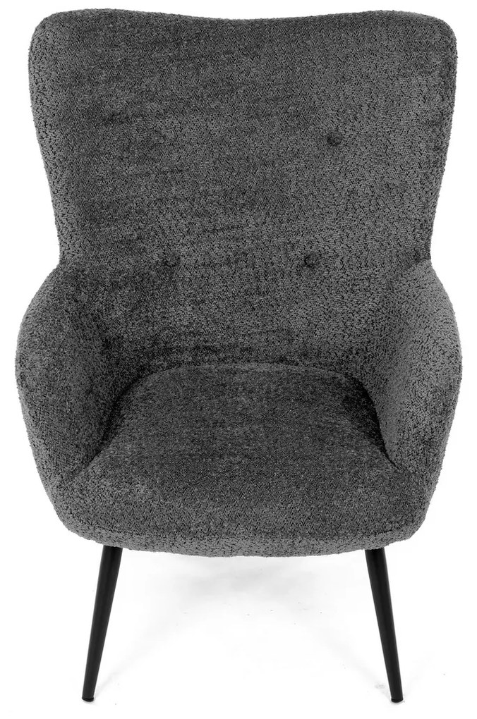 Kreslo s područkami GREY2, šedá