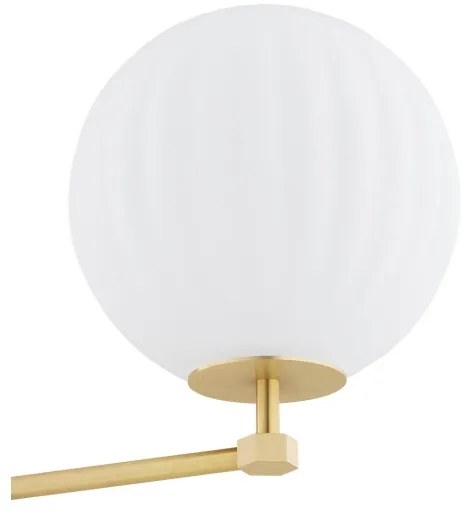 Argon 6307 - Luster na tyči PALOMA 3xE14/7W/230V zlatá/biela