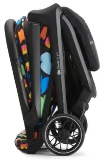 KINDERKRAFT SELECT - Športový kočík NUBI 2 Happy shapes