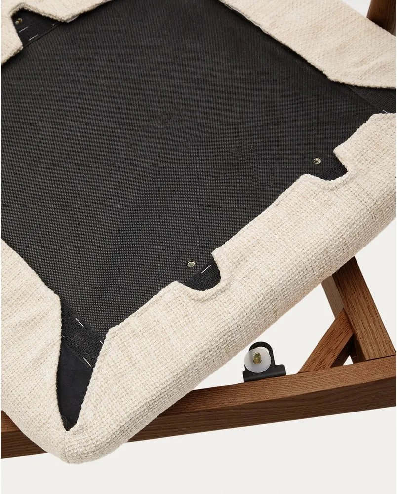 Hnedá jedálenská stolička Alocs – Kave Home