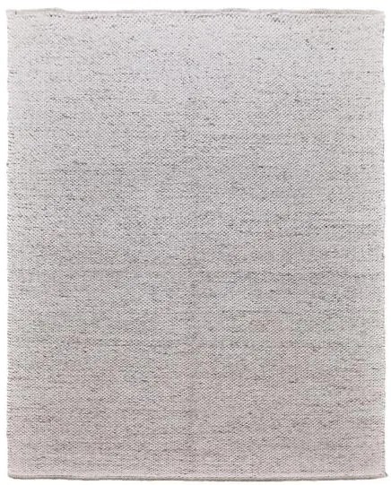 Ručne viazaný kusový koberec Salt DE 4061, 160x230, biela, obývacia izba, Diamond Carpets India