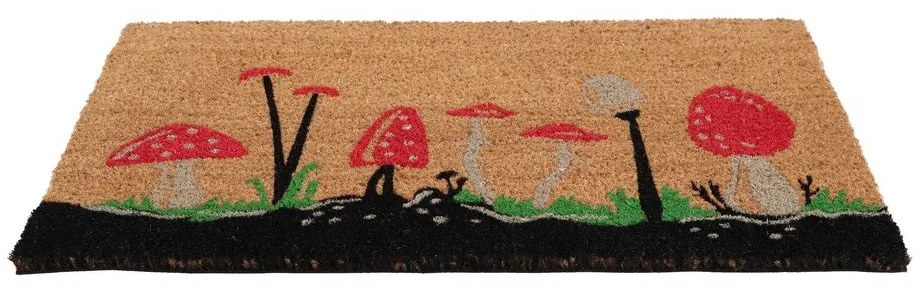 Rohožka z kokosového vlákna 40x60 cm Mushrooms – Esschert Design