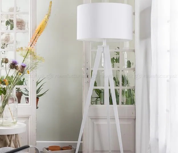 Zuiver Tripod stojanová lampa - Čiernosivá
