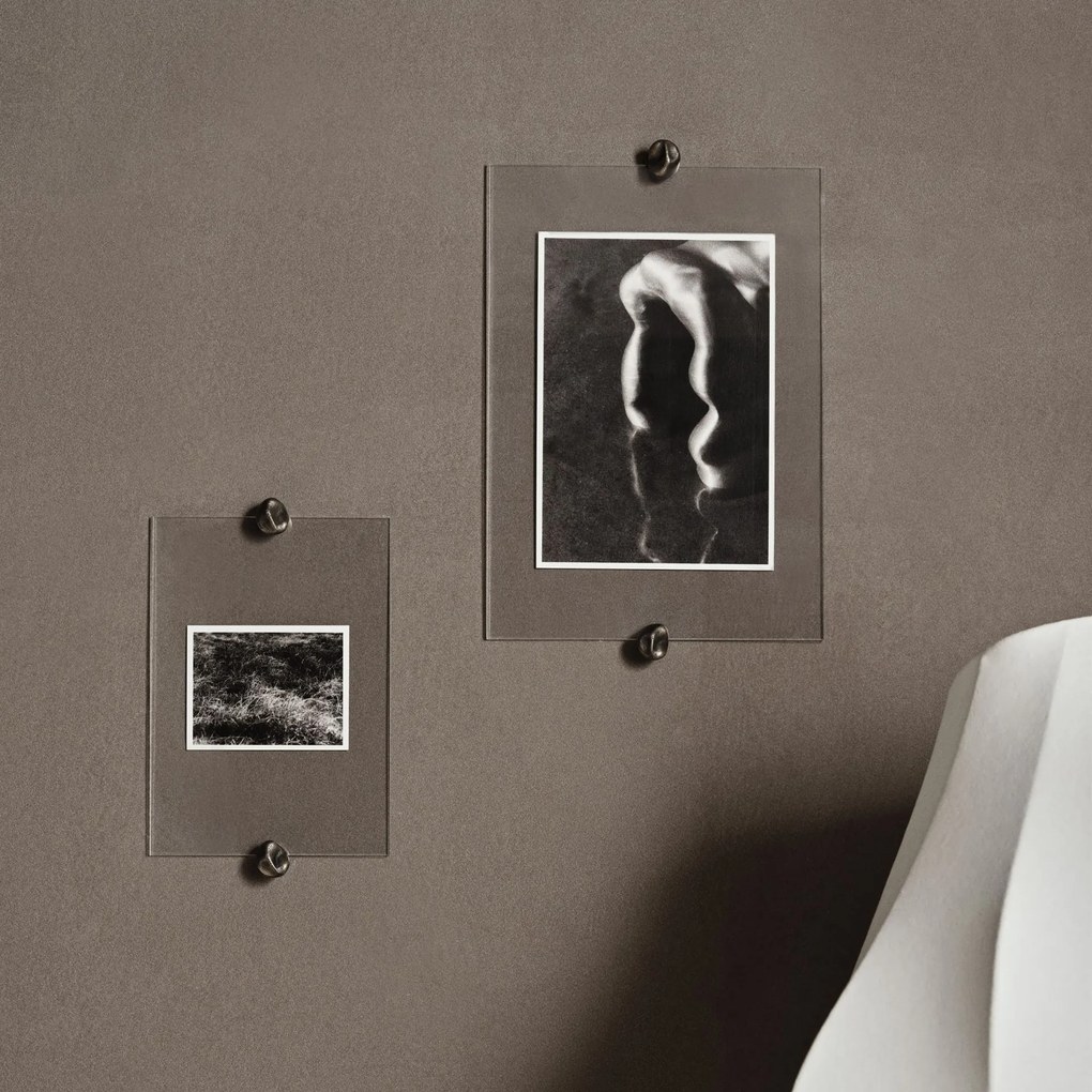 Ferm Living Fotorám z akrylového skla Gravel Antique Brass A5