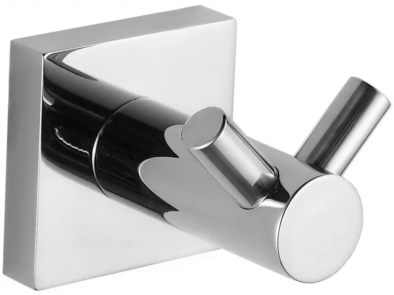 Mexen príslušenstvo, držiak na uteráky, 2-háčik, chrómová, 7081835-00