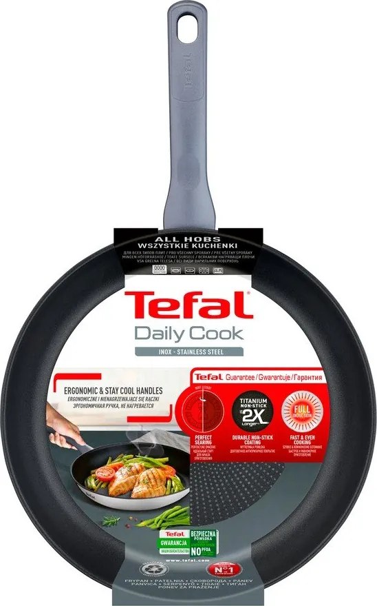 Antikoro panvica s nepriľnavým povrchom ø 28 cm Daily Cook G7300655 – Tefal