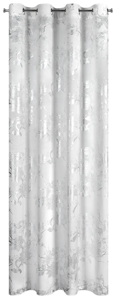 ZATEMŇOVACÍ ZÁVES NA KRÚŽKOCH CELIA 140X250 CM VZOROVANÁ