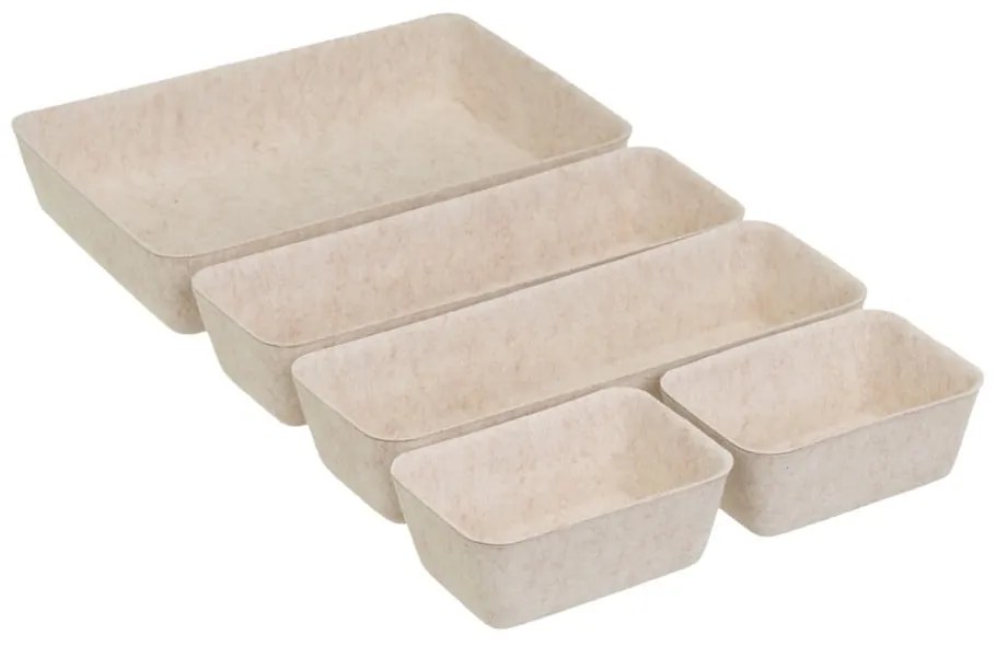 Látkové organizéry do zásuvky v súprave 5 ks – Casa Selección