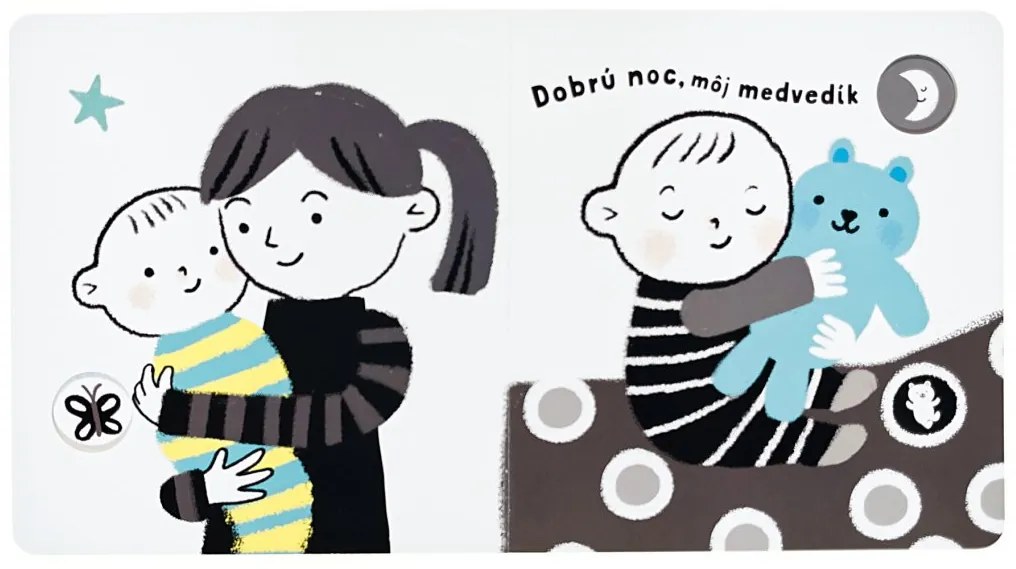 Vitaj na svete! – Prvá kontrastná knižka vášho bábätka