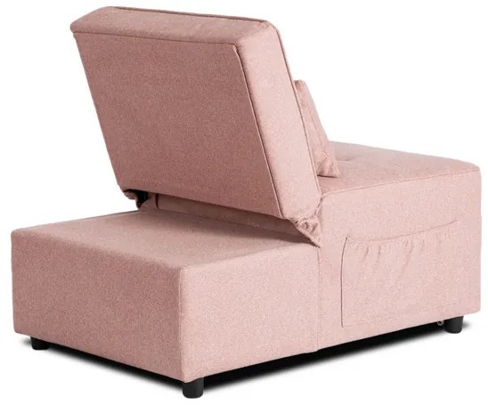 Kreslo EMILIO 67 cm, ružové
