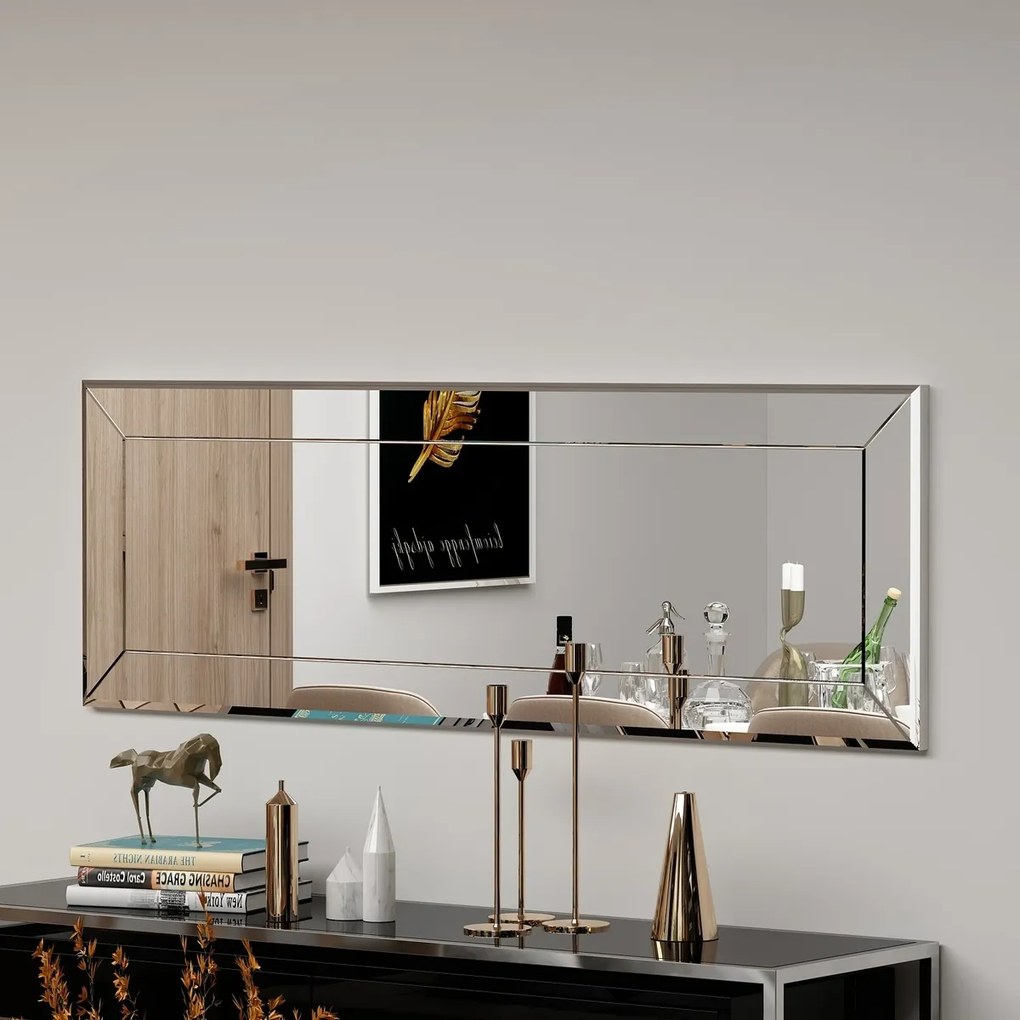 Zrkadlo Nady White 40 x 120 cm